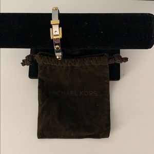 Michael Kors Astor Buckle Bangle Bracelet